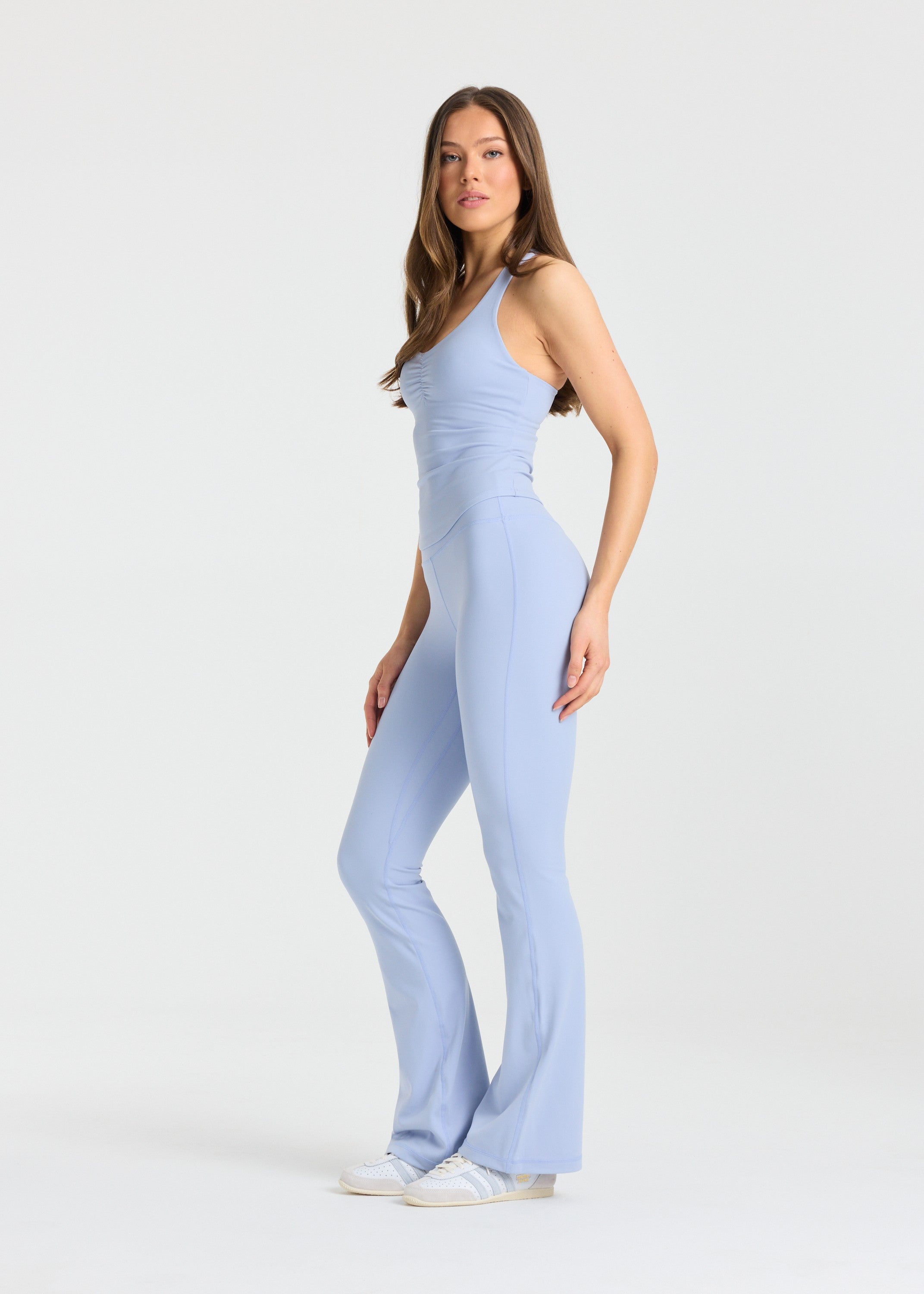 W. Cloudform® Scrunch Top - Vintage Blue
